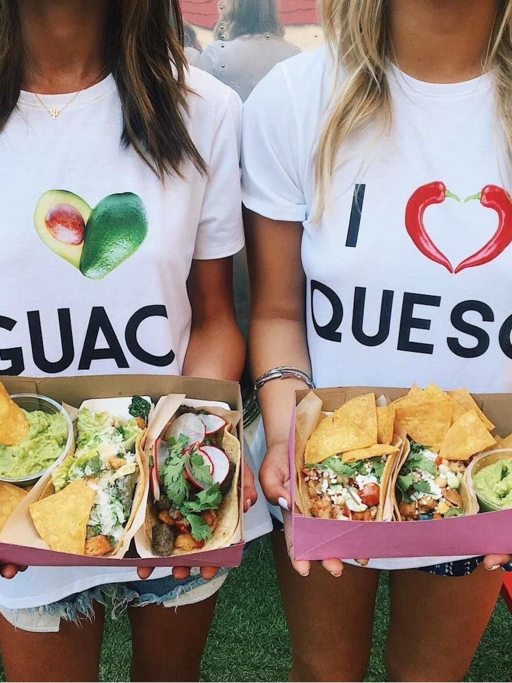 Show Me Your MuMu White QUESO Graphic Short Sleeve Tee